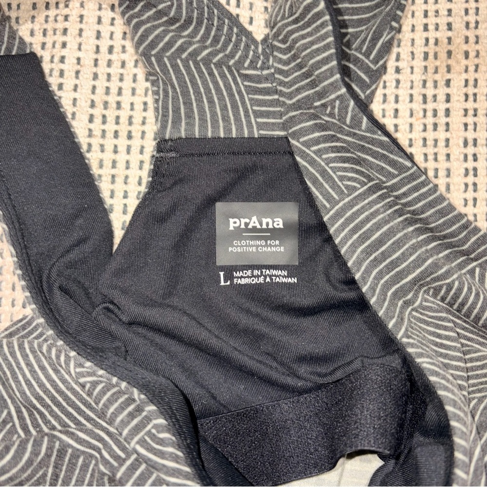 PRANA Women's Kamen Dress Size L In Black Linea - Picture 3 of 6